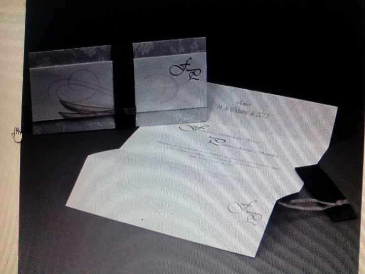 Invitaciones con lazo - 1