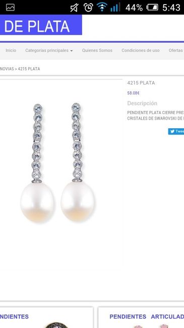 Ayuda!!!  comprar pendientes online - 2