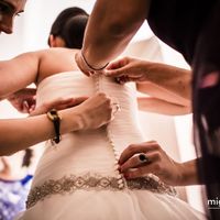 espalda vestido