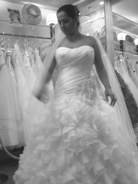 vestido de frentre