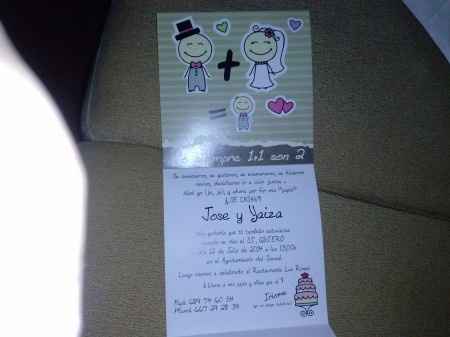 Invitaciones de boda - 1