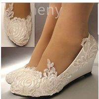 Zapatos novia tacon bajo - 3