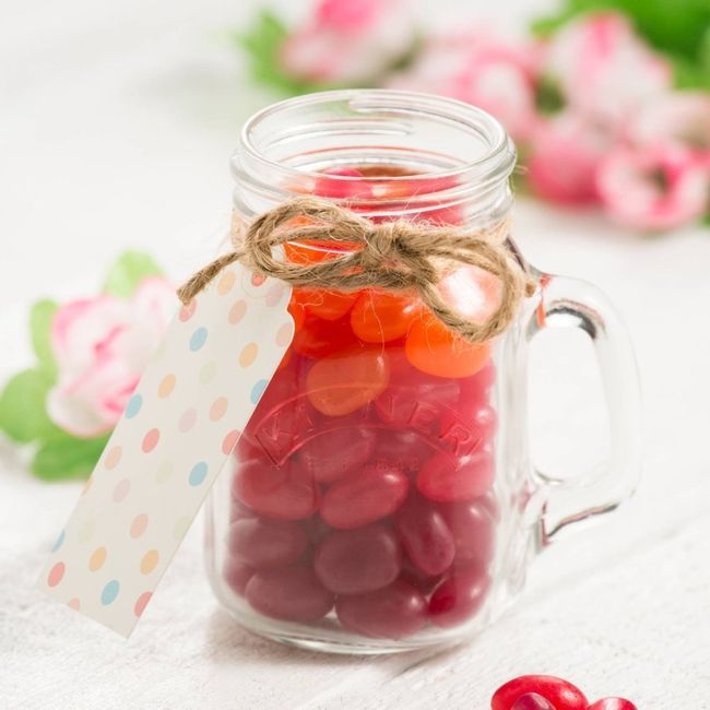 MINI MASON JAR CARAMELOS