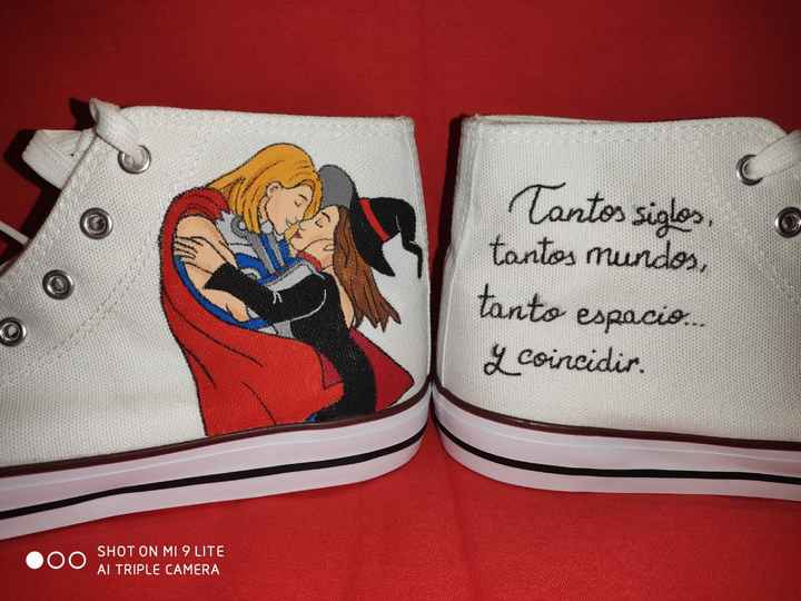 Zapatillas converse personalizadas - 1