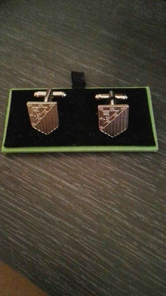 Gemelos para el novio de equipo de futbol, qué os parece? - 1