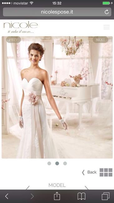 Enamorada de la colección colet de nicole spose - 1