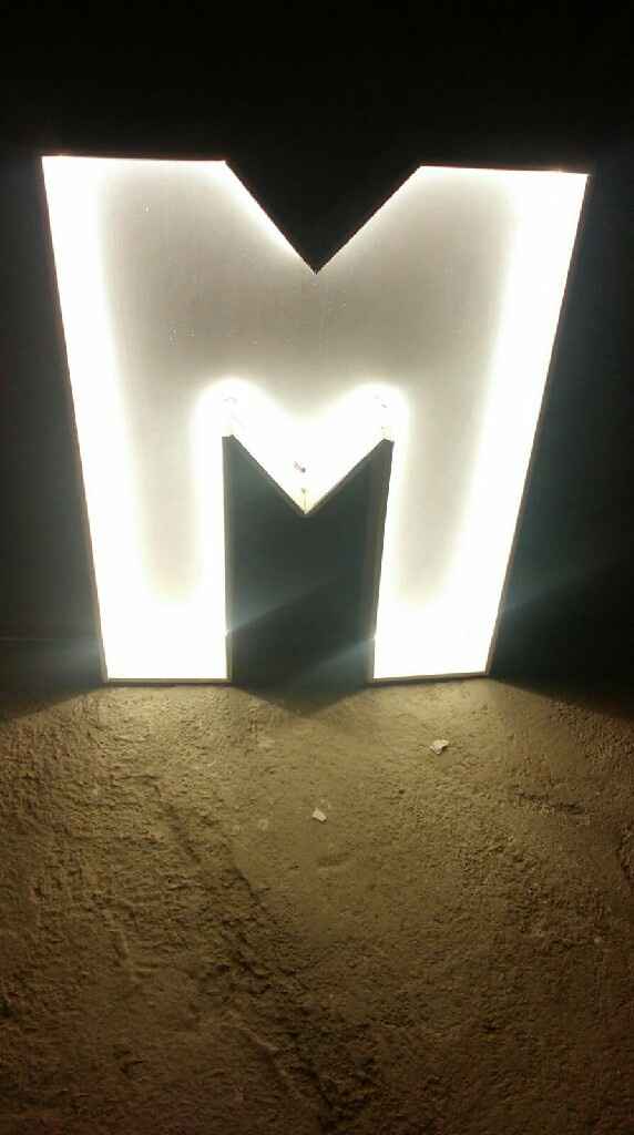 Luces para letras de madera - 1