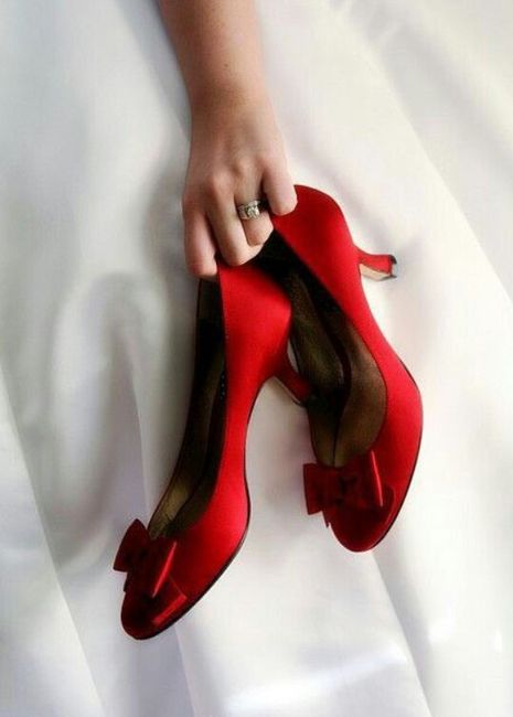 Zapatos rojos si o no?? - 1