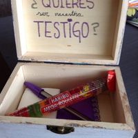 Mis cajitas para testigos! - 2