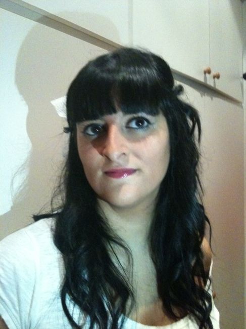 Peinado mas maquillaje