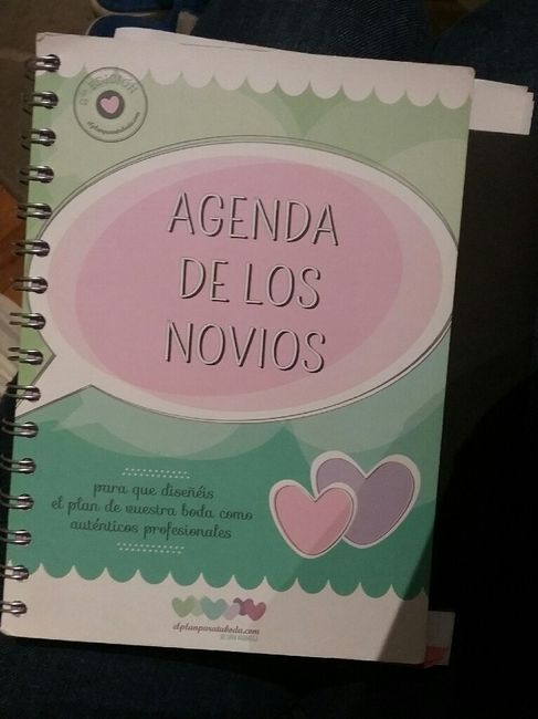 La agenda de nuestra boda o diario de la novia de petit?! - 1