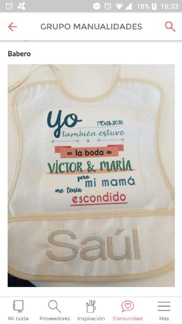  Detalles para los bebés? - 1