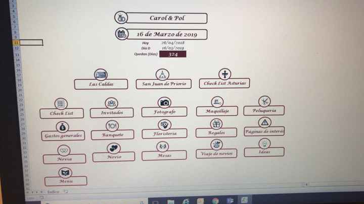 Excel boda - 1