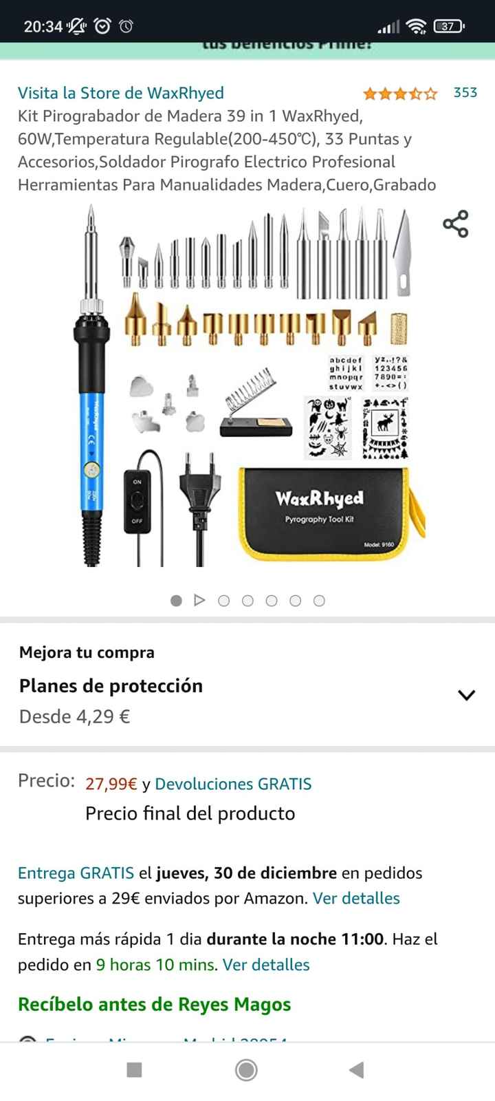 Recibiendo cositas con mucha ilusión - 1