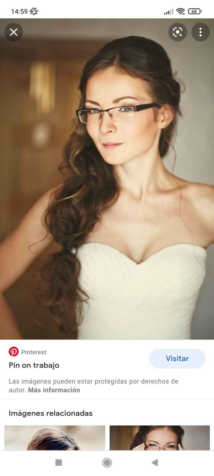 Novia con gafas o sin ellas? y que estilo de gafas? - 1