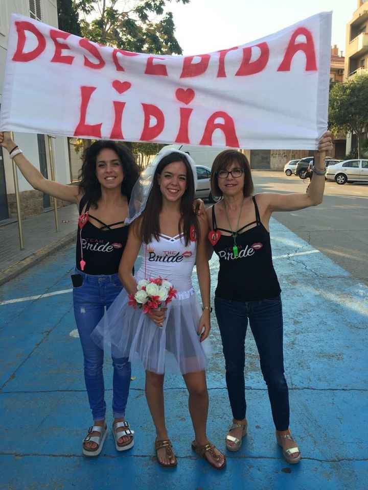 Con mi madre y mi hermana