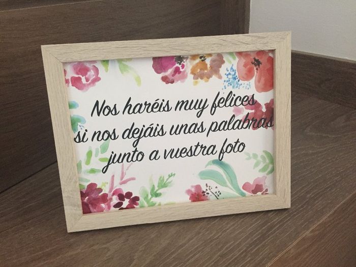 Para el libro de firmas