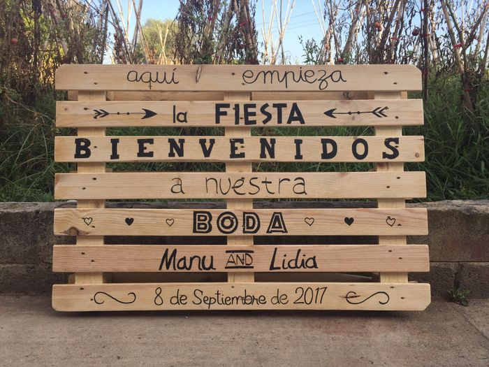  Decoracion boda con palets - 1