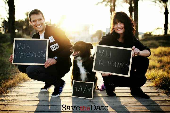 Nuestro save the date!! - 1