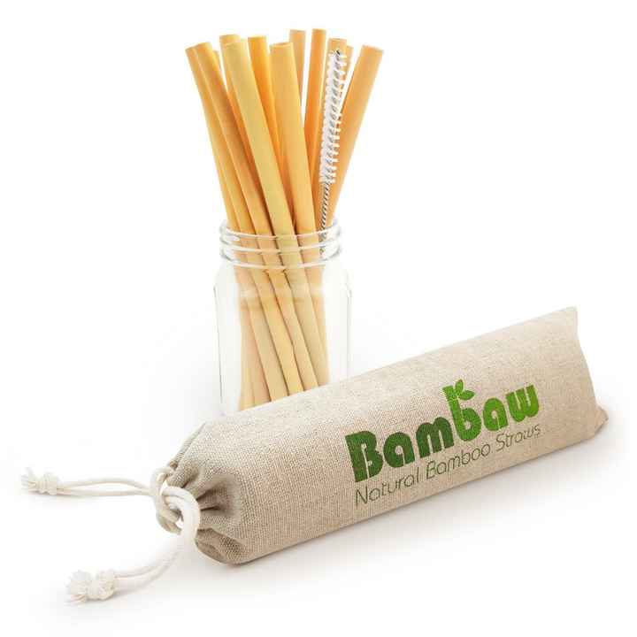 pajitas bambú