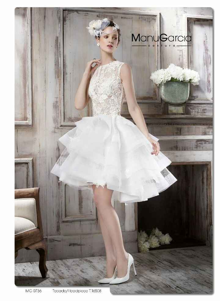 Novias de corto: ¿Con qué vestido te quedas? - 1