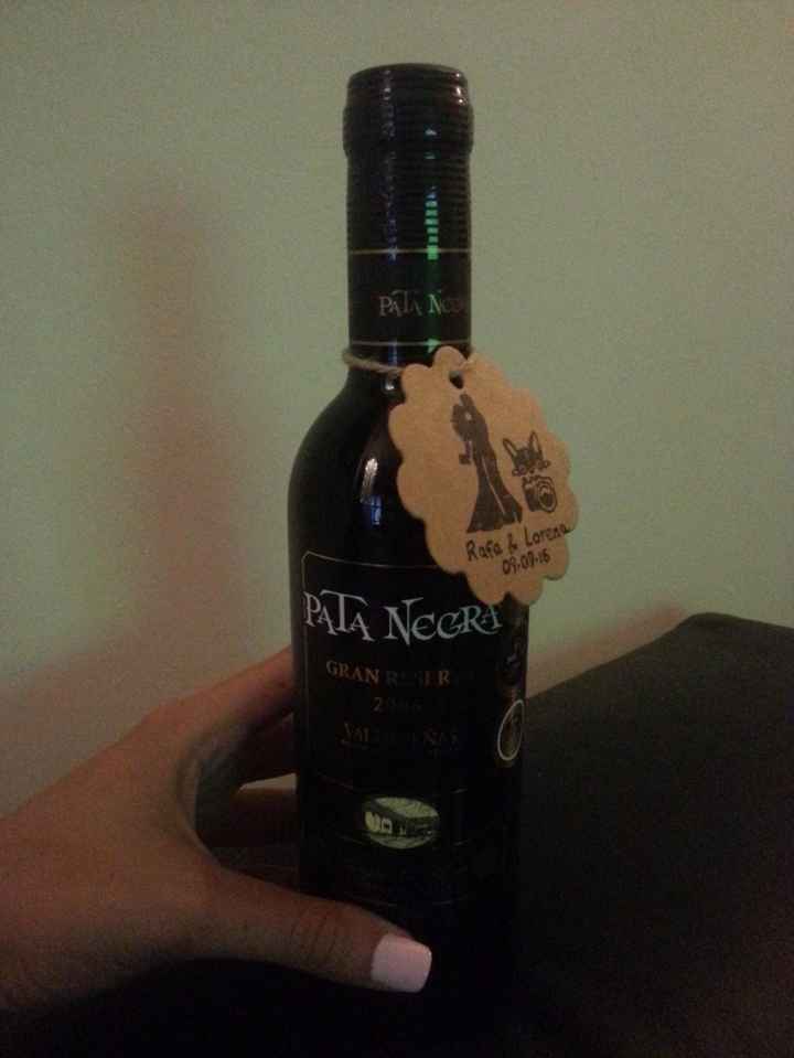 Personalizar botellas de vino