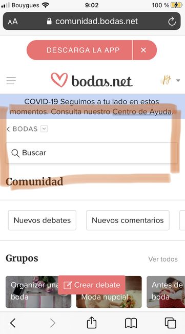Cómo filtrar debates? - 1