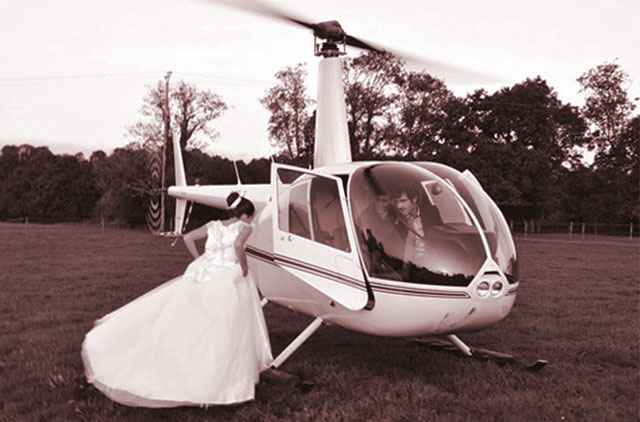 ¿Llegarías a vuestra boda en helicoptero? - 1