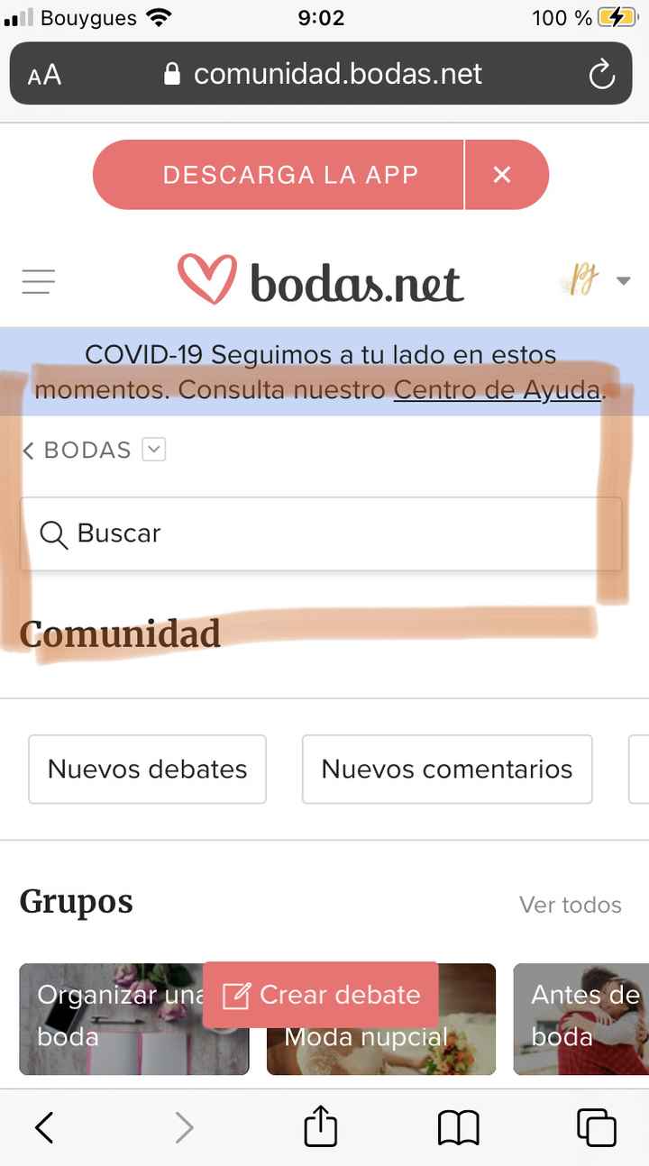 Cómo filtrar debates? - 1