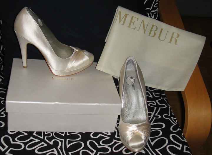 Los zapatos para la boda