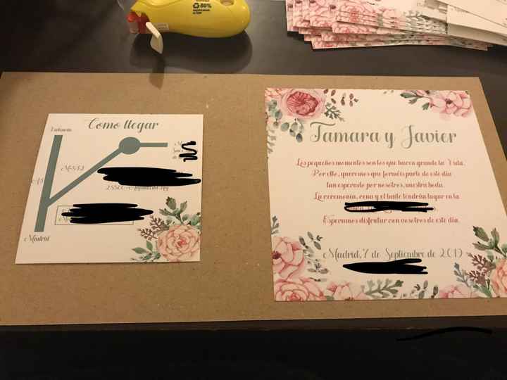 Mis invitaciones echas por mi - 4