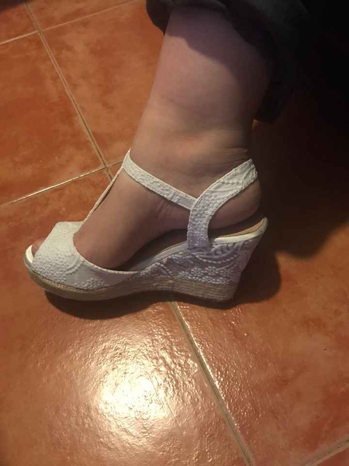 Mis zapatos para la boda con las 3b - 1
