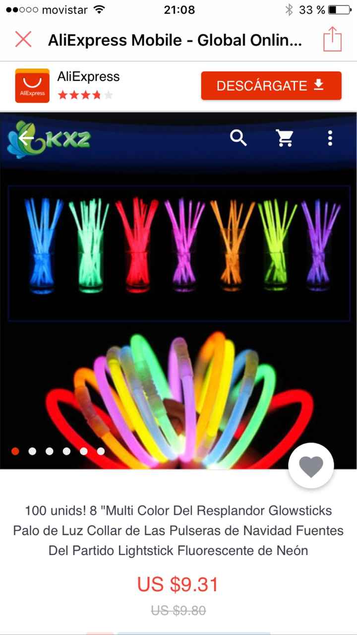 Pulseras luminosas - 1