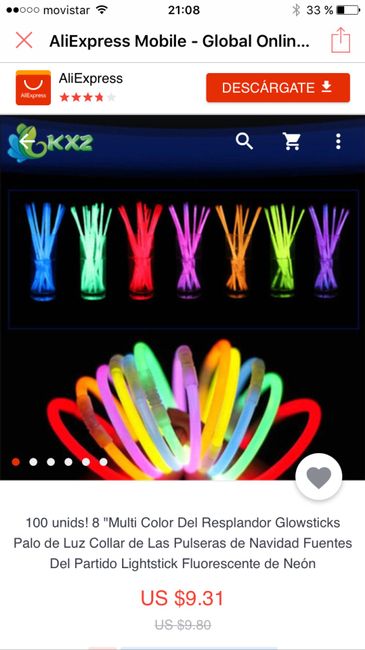 Pulseras luminosas - 1