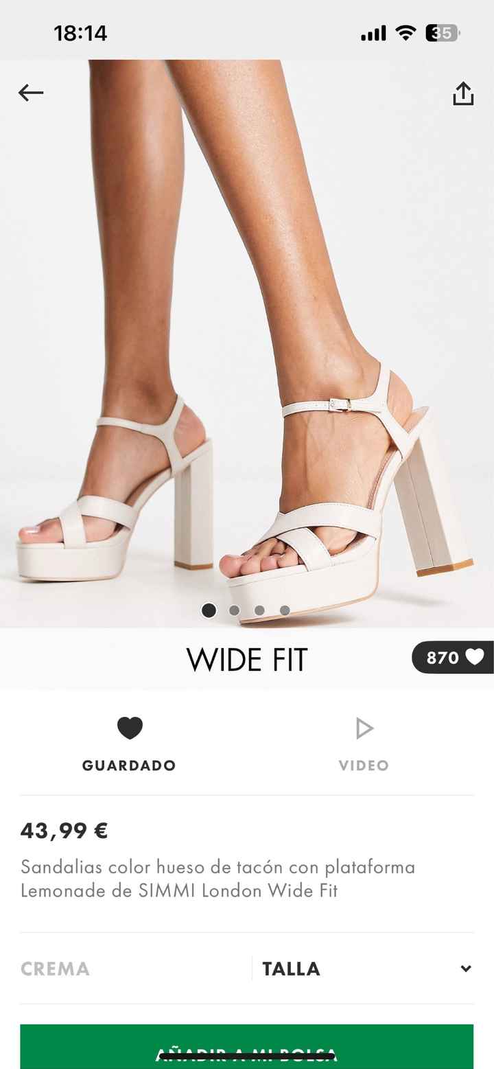 Zapatos para el vestido - 1