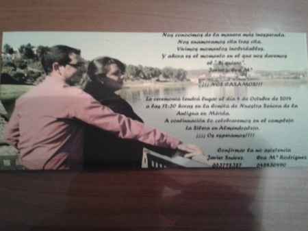 Que pensais de no dar invitaciones de boda??  - 1