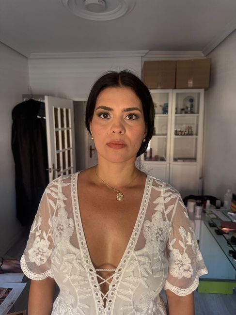 No me gusto mi prueba de maquillaje y peinado - 2