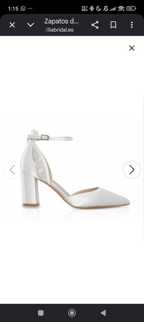 Zapatos de boda cómodos comprados online Odilia Bridal - 1