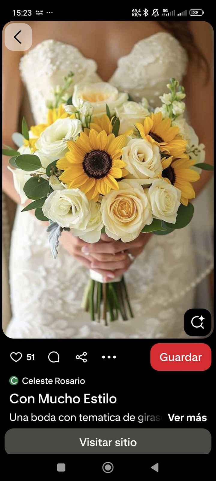 Tipo de ramo de novias - 2