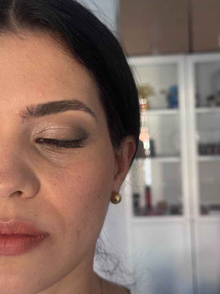 No me gusto mi prueba de maquillaje y peinado - 1