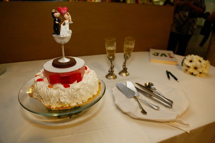 Nuestros muñecos de la tarta