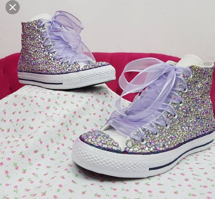 Zapatillas muy 'toscas' para novia? - 1