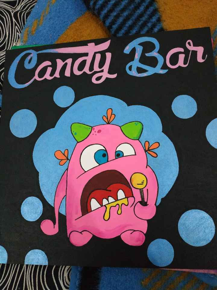 Ideas para el cartel del candy bar - 1