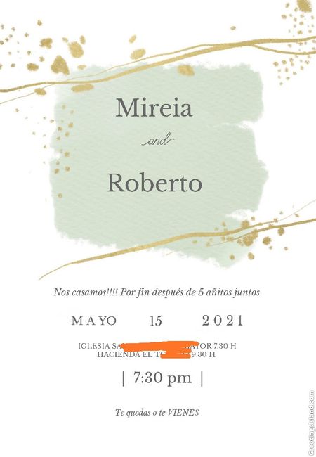 Qué invitación debo elegir 3