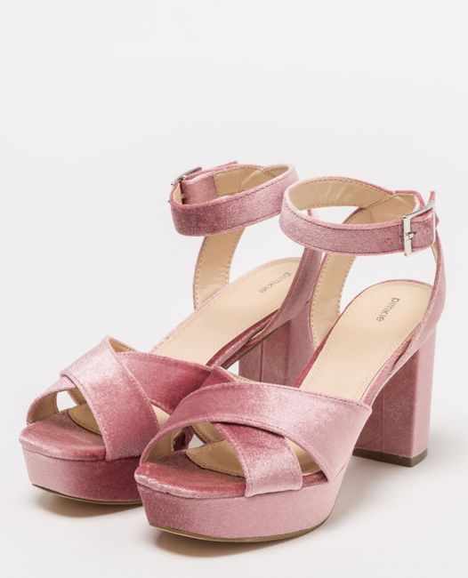 Zapatos de novia rosas 1