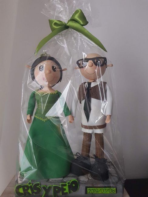 Muñeco de Shrek y Fiona - 1