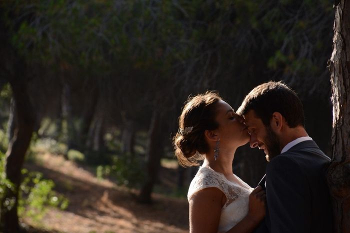 Eva y Luisete post-boda