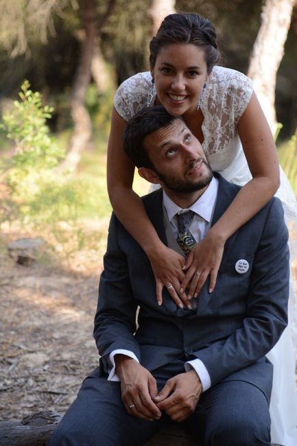Eva y Luisete post-boda