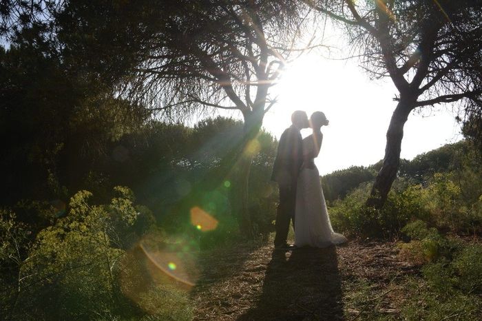 Eva y Luisete post-boda
