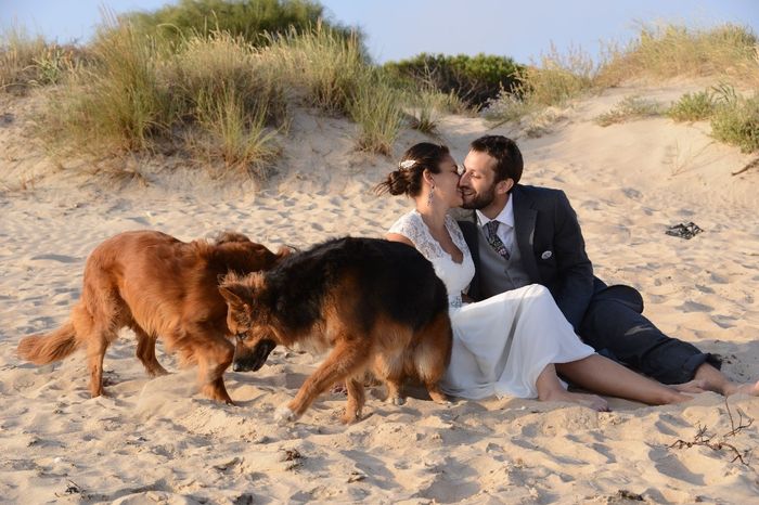 os gusta el surf? Eva y Luisete post-boda